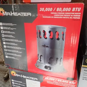 Mr. Heater MH80CVX 30,000/80,000 BTU Portable Propane Convection Heater.