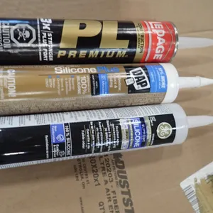 Lot of Approx. (59) Tubes Asst. Adhesive and Silicone, etc.