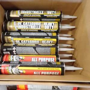 Lot of (18) Tubes Asst. Construction Adhesive.