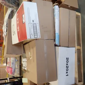 Lot of (9) Boxes Asst. Size Furnace Filters.