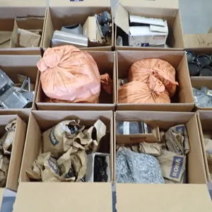 Lot of (12) Boxes Asst. S/S Travel Mugs, Bar Loop Ties, Finishing Nails, Clips, etc.
