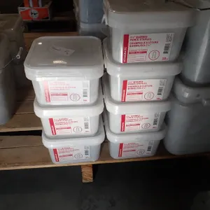 Lot of (10) 10lbs Pails Asst. Homesense Barbed Fence Staples.