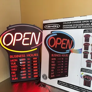Neon OPEN Sign, 25x20”