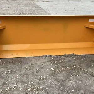 OFFSITE - Industrias America 7 foot gravel and snow pusher, model # SP07, skid steer mounting.