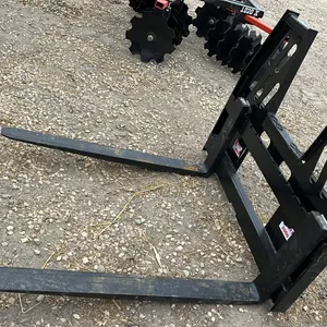 OFFSITE - Pallet forks, forks are 48 inches long, 2000 pound capacity. Skid steer mounting. Model # PF02M