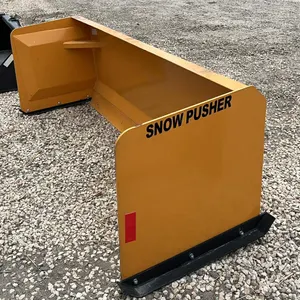 OFFSITE - 8 foot Gravel and Snow pusher. Model # SP08. Skid Steer Mount.
