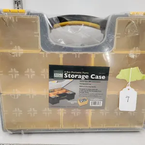 8 Bin Plastic Storage case