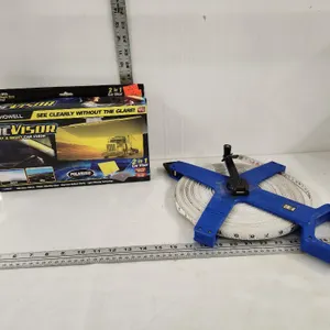 Open Reel Tape Measure & Day/Night Car Visor