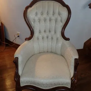 Victorian Style Parlor Armchair