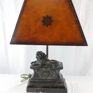 Recumbent Lion Lamp