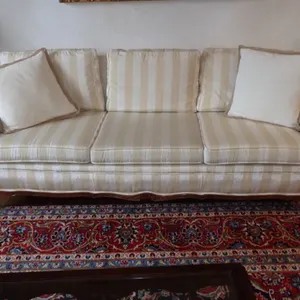 Mid-Century Pillow-Back Couch