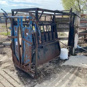 CATTLE CHUTE WITH HEAD GATE