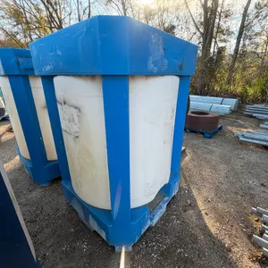 300 GALLON WATER TANK, SKID MTD