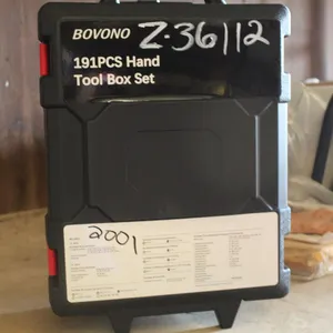 BOVONO 191 PCS HAND TOOL BOX SET