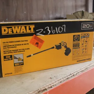 DEWALT 550 PSI POWER CLEANER