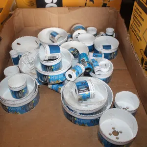 BOX OF UNUSED HOLE SAWS