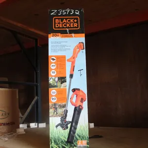 BLACK + DECKER CORDLESS 10IN STRING TRIMMER/EDGER