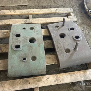 Quantity of (2) Tractor Weights