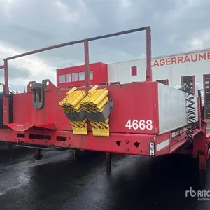 2013 Faymonville Euromax F-S43-1ABA Tri/A Single Drop Lowboy Trailer
