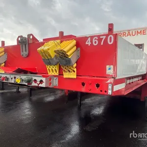 2013 Faymonville Euromax F-S43-1ABA Tri/A Single Drop Lowboy Trailer