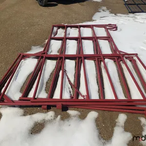 Bundle of Approx. 110"x66" Livestock Farm Gates w/ 1 1/4" Tubing
 UNRESERVED