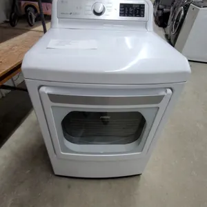 Lg Sensor Dry Steam Dryer with WiFi, White