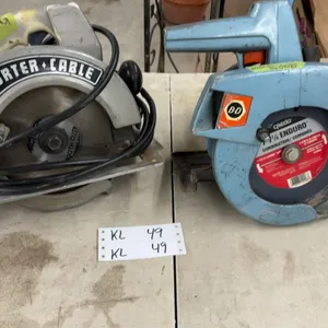 Porter-Cable 315-1 and Black & Decker B-130 7 1/4" Circular Saws