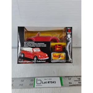 Motorized Volkswagen 1303 Cabriolet Assembly Kit- NIB, As Is