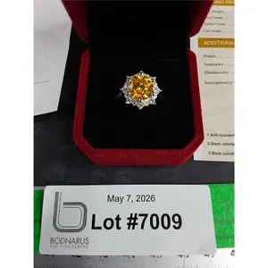 ^ 3.00 Ct GRA Certified Round Brilliant Cut Moissanite Stone Set In 925 Silver