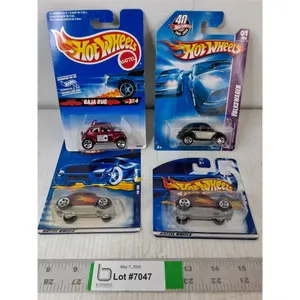 (4) Hot Wheels - Baja Bug, Volkswagen, NIB