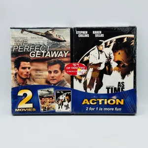 NEW 2 DVDS "PERFECT GETAWAY" "AS TIME RUNS OUT"