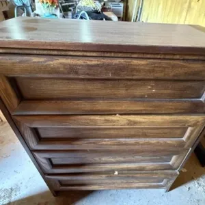 Wood Chest of Drawers