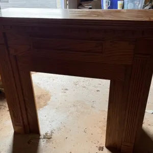 Wood Fireplace Mantel Surround