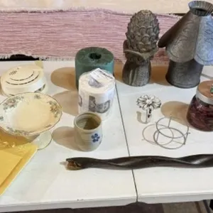 Candle, Decorative Box, Pottery, Snack Tray,