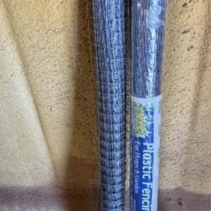 2 Rolls of Plastic Fencing