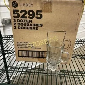2 Dzn new Libbey 8.5 oz Irish coffee mugs