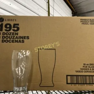 30 New Libbey 19 oz pub glasses