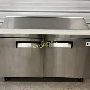 Ancaster 5' Ref. Prep Table on Wheels