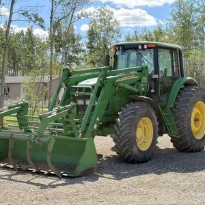 2005 John Deere 7420 Tractor With Loader