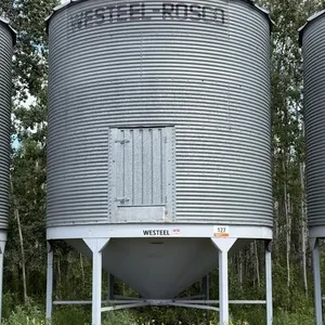 2100 Bushel Hopper Bottom Grain Bin