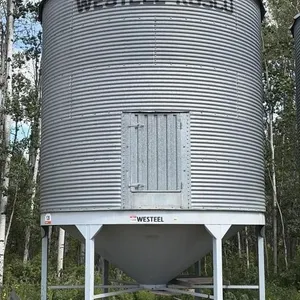 2100 Bushel Hopper Bottom Grain Bin