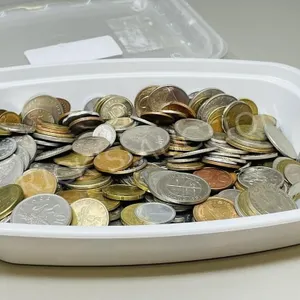assorted World coins
