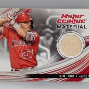 2023 Trout Topps Major League Material Bat Relic