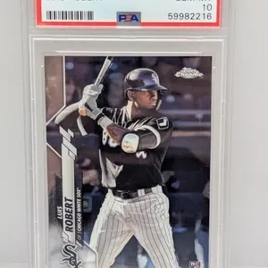 2020 Topps Chrome Luis Robert RC PSA 10