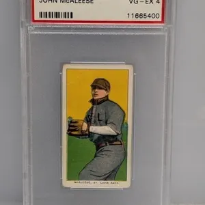 1909 PSA 4 John McAleese Piedmont Back Americans