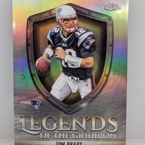 2025 Topps Chrome NFL Tom Brady Ref LOG-9