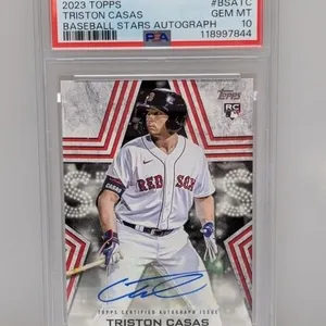 2023 Topps Casas RC Baseball Stars Auto PSA 10