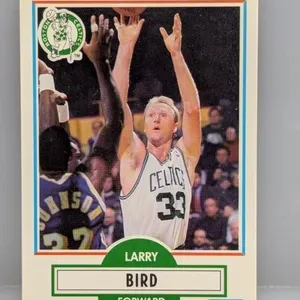 1990-1991 Fleer Error Card Larry Bird #8