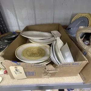 Box of Assorted Dinnerware