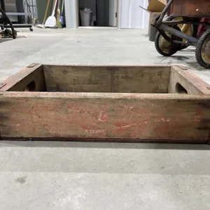 Vintage Wooden Soda Pop Crate - Coca Cola